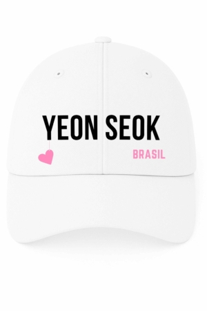 BONÉ BORDADO YOO YEON SEOK - OPÇÃO 31 - 5 DIAS ÚTEIS PARA ENVIO