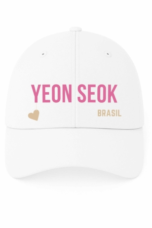 BONÉ BORDADO YOO YEON SEOK - OPÇÃO 32 - 5 DIAS ÚTEIS PARA ENVIO