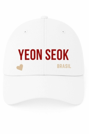 BONÉ BORDADO YOO YEON SEOK - OPÇÃO 35 - 5 DIAS ÚTEIS PARA ENVIO