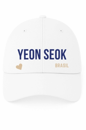 BONÉ BORDADO YOO YEON SEOK - OPÇÃO 36 - 5 DIAS ÚTEIS PARA ENVIO