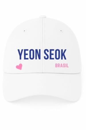 BONÉ BORDADO YOO YEON SEOK - OPÇÃO 37 - 5 DIAS ÚTEIS PARA ENVIO
