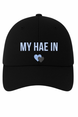 BONÉ BORDADO JUNG HAE IN - OPÇÃO 132 - 5 DIAS ÚTEIS PARA ENVIO