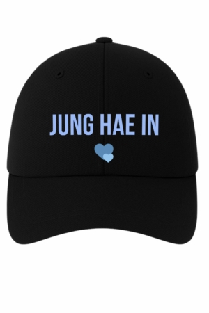 BONÉ BORDADO JUNG HAE IN - OPÇÃO 140 - 5 DIAS ÚTEIS PARA ENVIO