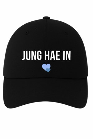 BONÉ BORDADO JUNG HAE IN - OPÇÃO 141 - 5 DIAS ÚTEIS PARA ENVIO
