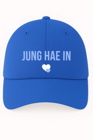 BONÉ BORDADO JUNG HAE IN - OPÇÃO 158 - 5 DIAS ÚTEIS PARA ENVIO