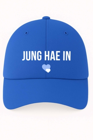 BONÉ BORDADO JUNG HAE IN - OPÇÃO 159 - 5 DIAS ÚTEIS PARA ENVIO