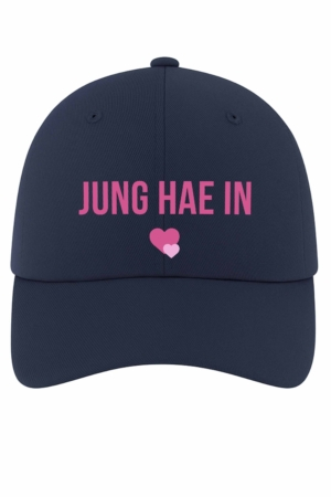 BONÉ BORDADO JUNG HAE IN - OPÇÃO 147 - 5 DIAS ÚTEIS PARA ENVIO
