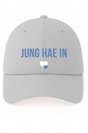 BONÉ BORDADO JUNG HAE IN - OPÇÃO 155 - 5 DIAS ÚTEIS PARA ENVIO
