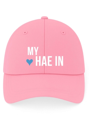 BONÉ BORDADO JUNG HAE IN - OPÇÃO 110 - 5 DIAS ÚTEIS PARA ENVIO