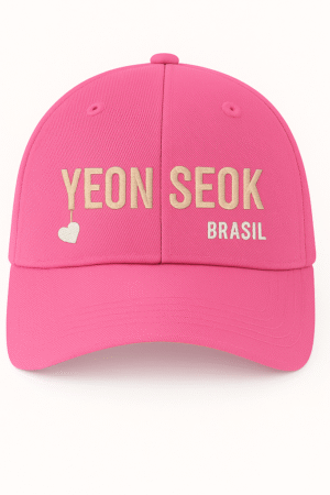 BONÉ BORDADO YOO YEON SEOK - OPÇÃO 127 - 5 DIAS ÚTEIS PARA ENVIO