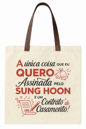 ECOBAG SUNG HOON - OPÇÃO 8 - 3 DIAS ÚTEIS PARA ENVIO