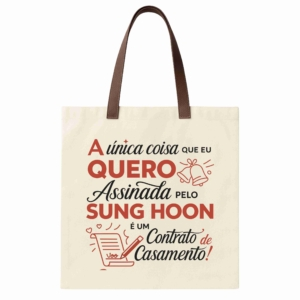 ECOBAG SUNG HOON - OPÇÃO 8 - 3 DIAS ÚTEIS PARA ENVIO
