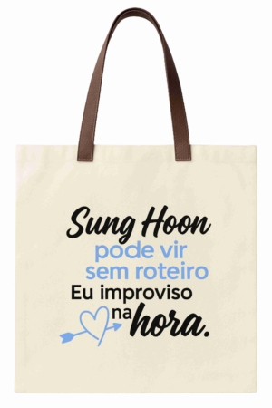 ECOBAG SUNG HOON - OPÇÃO 7 - 3 DIAS ÚTEIS PARA ENVIO