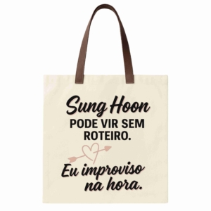 ECOBAG SUNG HOON - OPÇÃO 5 - 3 DIAS ÚTEIS PARA ENVIO