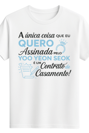 CAMISETA YOO YEON SEOK - OPÇÃO 7 -T-SHIRT FEMININA - 2 DIAS ÚTEIS PARA ENVIO