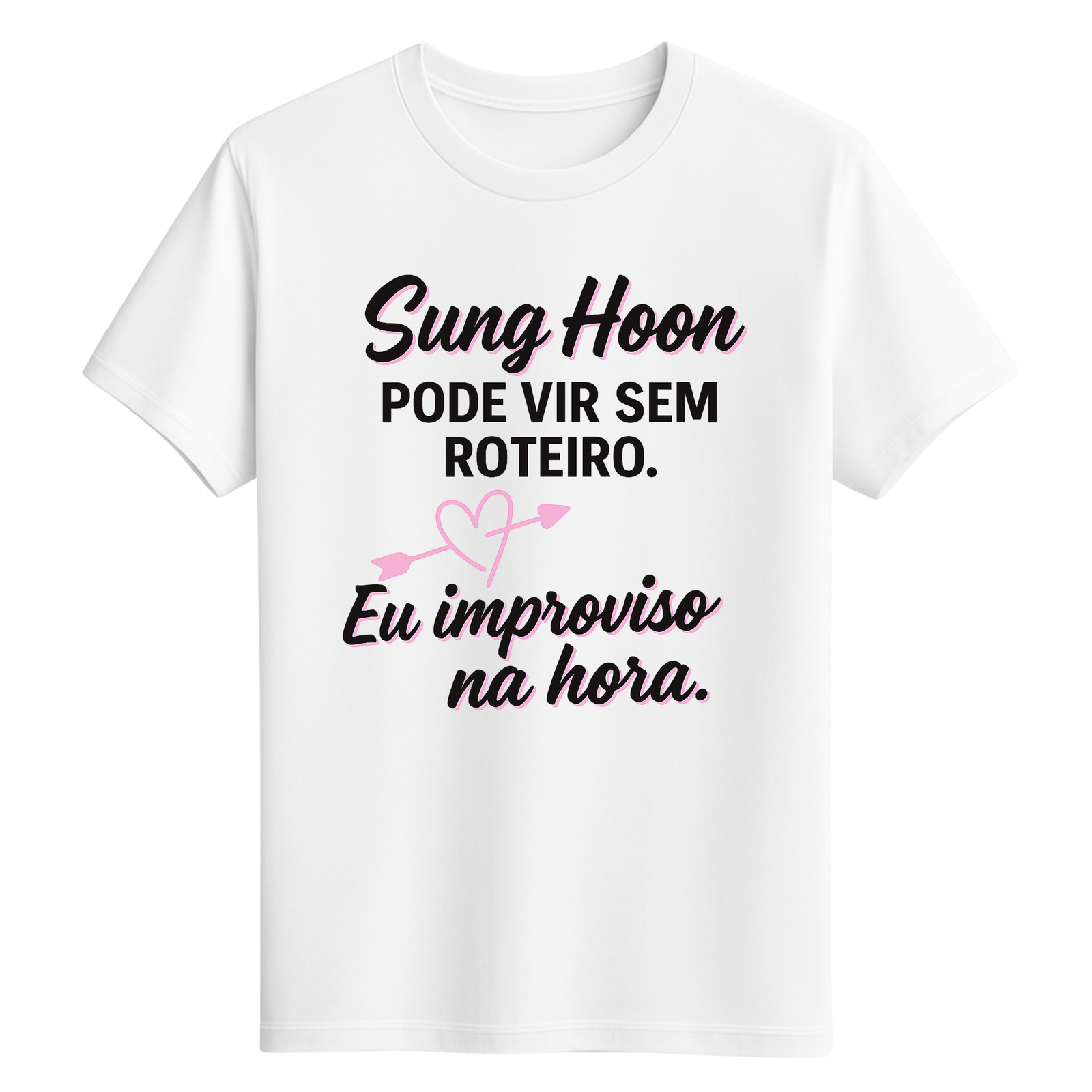 CAMISETA SUNG HOON - OPÇÃO 36 - UNISSEX - 2 DIAS ÚTEIS PARA ENVIO