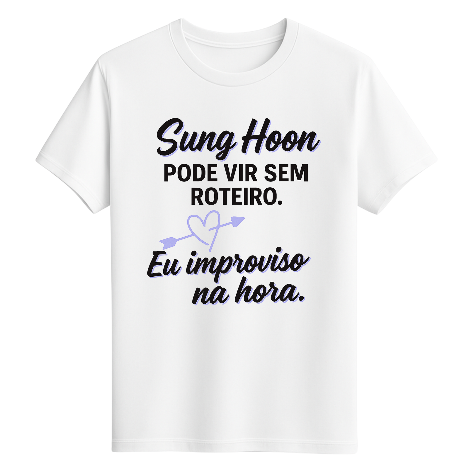 CAMISETA SUNG HOON - OPÇÃO 37 - UNISSEX - 2 DIAS ÚTEIS PARA ENVIO