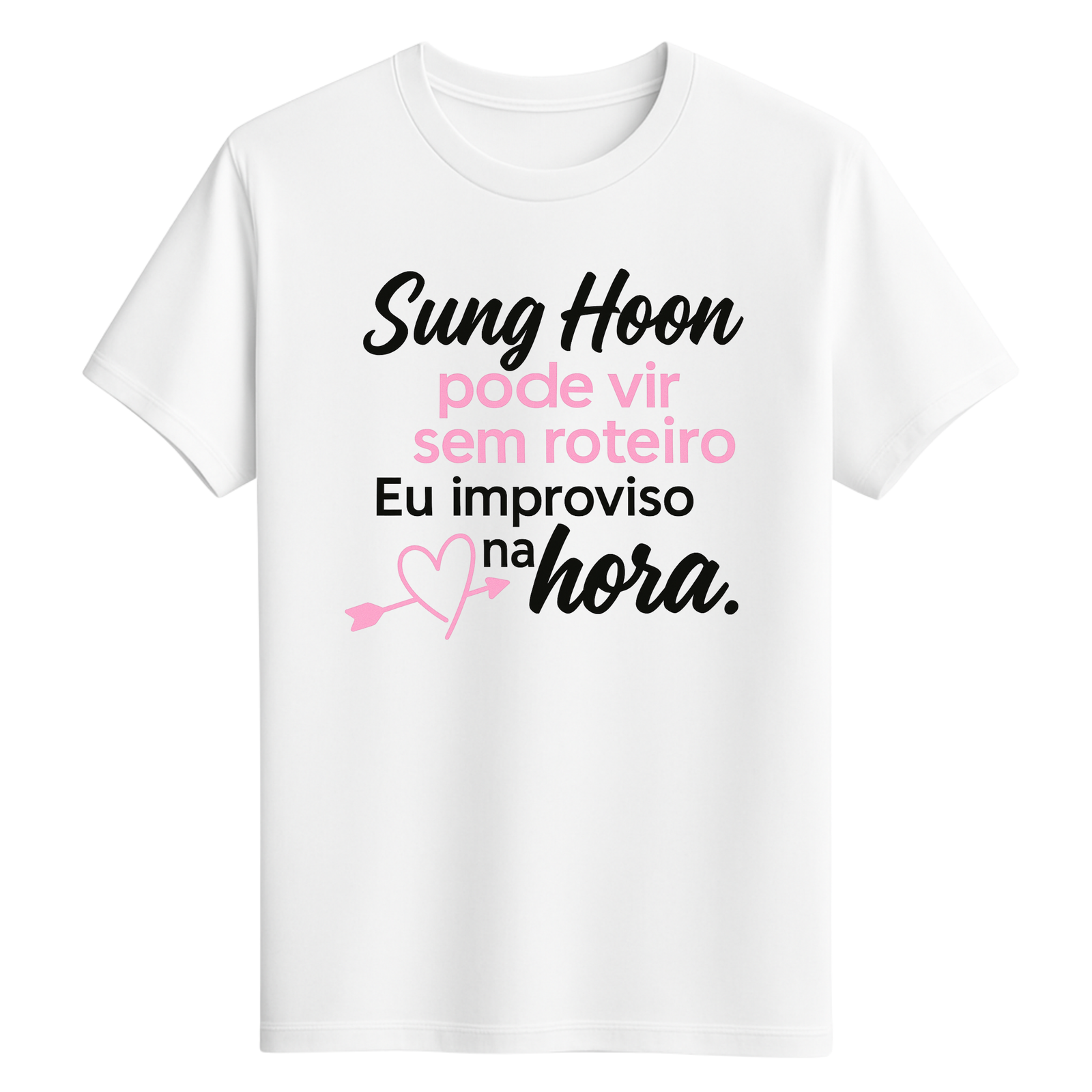 CAMISETA SUNG HOON - OPÇÃO 39 - UNISSEX - 2 DIAS ÚTEIS PARA ENVIO