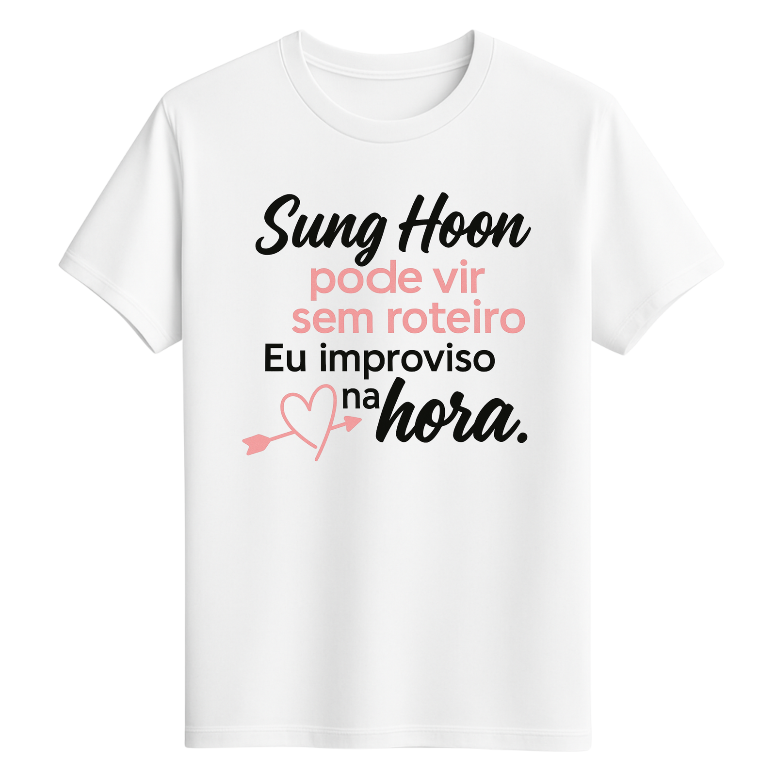 CAMISETA SUNG HOON - OPÇÃO 42 - UNISSEX - 2 DIAS ÚTEIS PARA ENVIO
