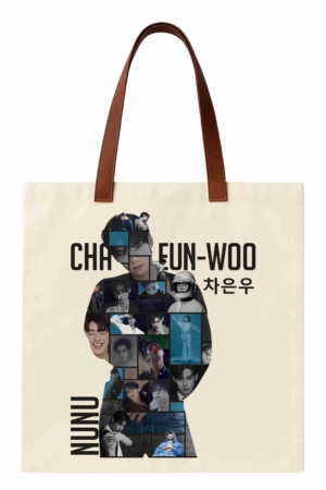 ECOBAG CHA EUN WOO - OPÇÃO 3 - 3 DIAS ÚTEIS PARA ENVIO