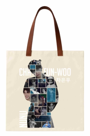 ECOBAG CHA EUN WOO - OPÇÃO 4 - 3 DIAS ÚTEIS PARA ENVIO