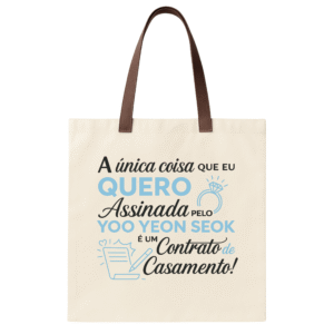 ECOBAG YOO YEON SEOK - OPÇÃO 13 - 3 DIAS ÚTEIS PARA ENVIO