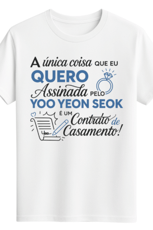 CAMISETA YOO YEON SEOK - OPÇÃO 6 -T-SHIRT FEMININA - 2 DIAS ÚTEIS PARA ENVIO