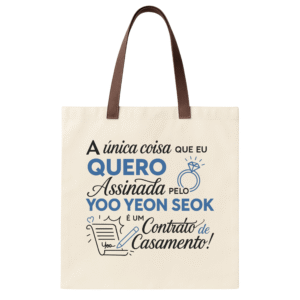 ECOBAG YOO YEON SEOK - OPÇÃO 11 - 3 DIAS ÚTEIS PARA ENVIO