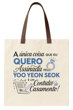 ECOBAG YOO YEON SEOK - OPÇÃO 11 - 3 DIAS ÚTEIS PARA ENVIO