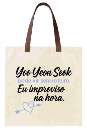 ECOBAG YOO YEON SEOK - OPÇÃO 22 - 3 DIAS ÚTEIS PARA ENVIO