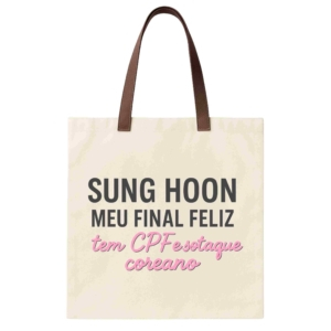 ECOBAG SUNG HOON - OPÇÃO 2 - 3 DIAS ÚTEIS PARA ENVIO
