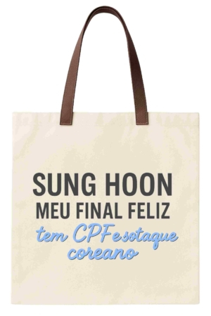 ECOBAG SUNG HOON - OPÇÃO 3 - 3 DIAS ÚTEIS PARA ENVIO