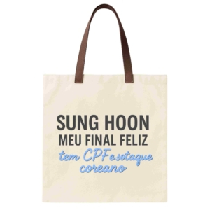 ECOBAG SUNG HOON - OPÇÃO 3 - 3 DIAS ÚTEIS PARA ENVIO