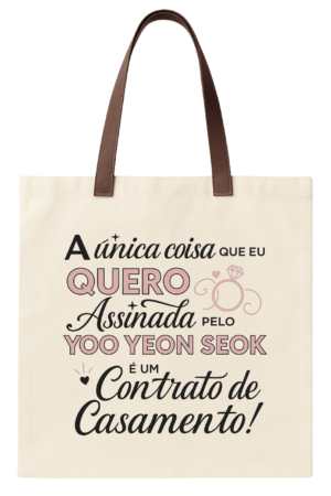 ECOBAG YOO YEON SEOK - OPÇÃO 14 - 3 DIAS ÚTEIS PARA ENVIO
