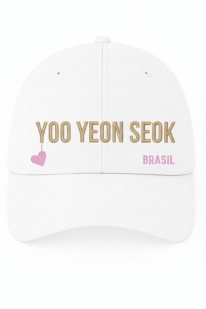 BONÉ BORDADO YOO YEON SEOK - OPÇÃO 7 - 5 DIAS ÚTEIS PARA ENVIO