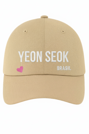BONÉ BORDADO YOO YEON SEOK - OPÇÃO 88 - 5 DIAS ÚTEIS PARA ENVIO