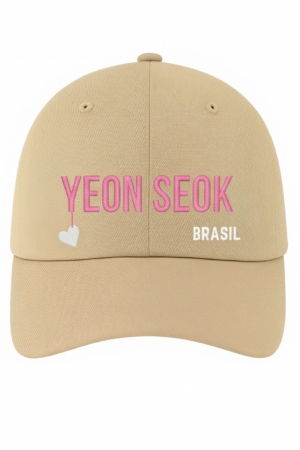 BONÉ BORDADO YOO YEON SEOK - OPÇÃO 89 - 5 DIAS ÚTEIS PARA ENVIO