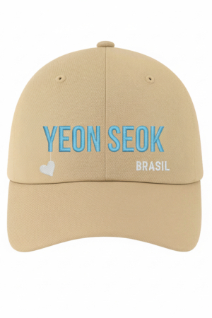 BONÉ BORDADO YOO YEON SEOK - OPÇÃO 91 - 5 DIAS ÚTEIS PARA ENVIO