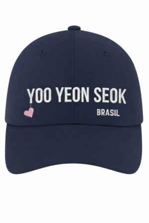 BONÉ BORDADO YOO YEON SEOK - OPÇÃO 96 - 5 DIAS ÚTEIS PARA ENVIO