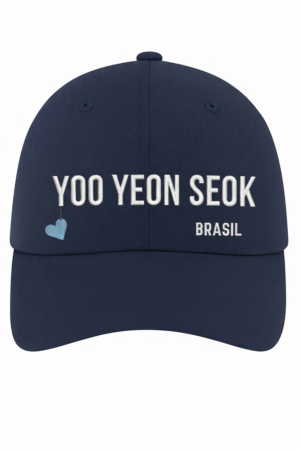 BONÉ BORDADO YOO YEON SEOK - OPÇÃO 95 - 5 DIAS ÚTEIS PARA ENVIO