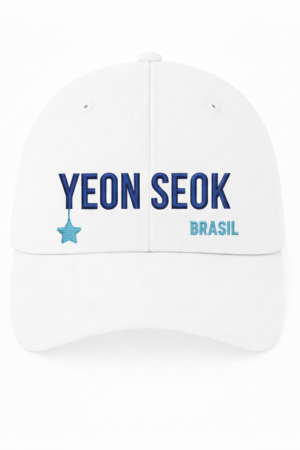 BONÉ BORDADO YOO YEON SEOK - OPÇÃO 22 - 5 DIAS ÚTEIS PARA ENVIO