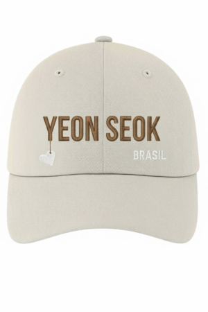 BONÉ BORDADO YOO YEON SEOK - OPÇÃO 79 - 5 DIAS ÚTEIS PARA ENVIO