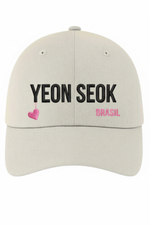 BONÉ BORDADO YOO YEON SEOK - OPÇÃO 72 - 5 DIAS ÚTEIS PARA ENVIO