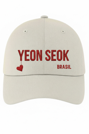 BONÉ BORDADO YOO YEON SEOK - OPÇÃO 78 - 5 DIAS ÚTEIS PARA ENVIO