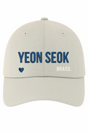 BONÉ BORDADO YOO YEON SEOK - OPÇÃO 75 - 5 DIAS ÚTEIS PARA ENVIO