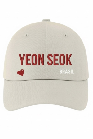 BONÉ BORDADO YOO YEON SEOK - OPÇÃO 77 - 5 DIAS ÚTEIS PARA ENVIO
