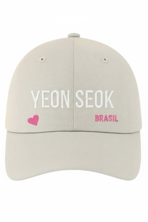 BONÉ BORDADO YOO YEON SEOK - OPÇÃO 71 - 5 DIAS ÚTEIS PARA ENVIO