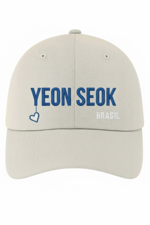 BONÉ BORDADO YOO YEON SEOK - OPÇÃO 76 - 5 DIAS ÚTEIS PARA ENVIO