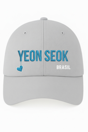 BONÉ BORDADO YOO YEON SEOK - OPÇÃO 82 - 5 DIAS ÚTEIS PARA ENVIO