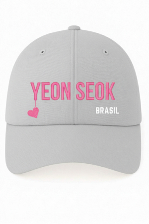 BONÉ BORDADO YOO YEON SEOK - OPÇÃO 86 - 5 DIAS ÚTEIS PARA ENVIO